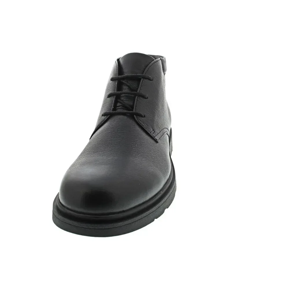 GEOX MENS SPHERICA EC1 CHUKKA BOOTS BLACK 7